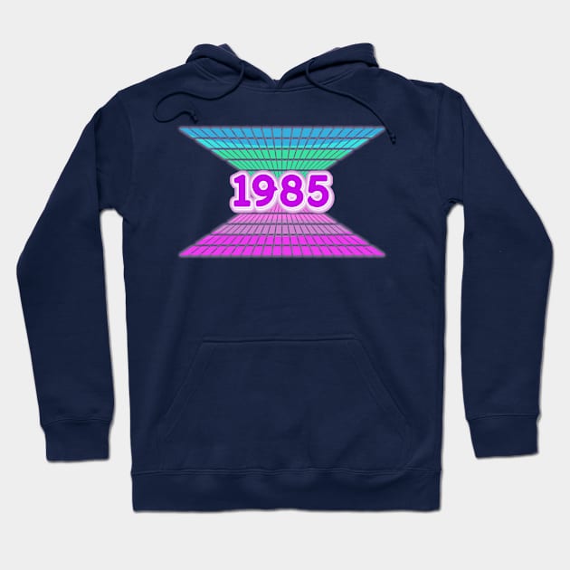 1985 retro-vintage Hoodie by Sarcastic101